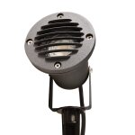 Erdspießstrahler, Spiky, 1x 35 W GU10, Schwarz, 220-240 V/AC, 50 / 60 Hz, IP 65, IP 44