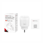 MiBoxer WiFi+2.4G RF Smart Steckdose mit Strommessung 16A | kompatibel mit Alexa/Google Home, Tuya, SmartLife | Weiß | SWEW