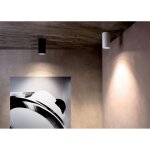 Deko-Light, Deckenaufbauleuchte, Can IP20, 1x 7,5 W GU10, Schwarz, Eingangsspannung: 220-240 V/AC, Aluminium, IP 20